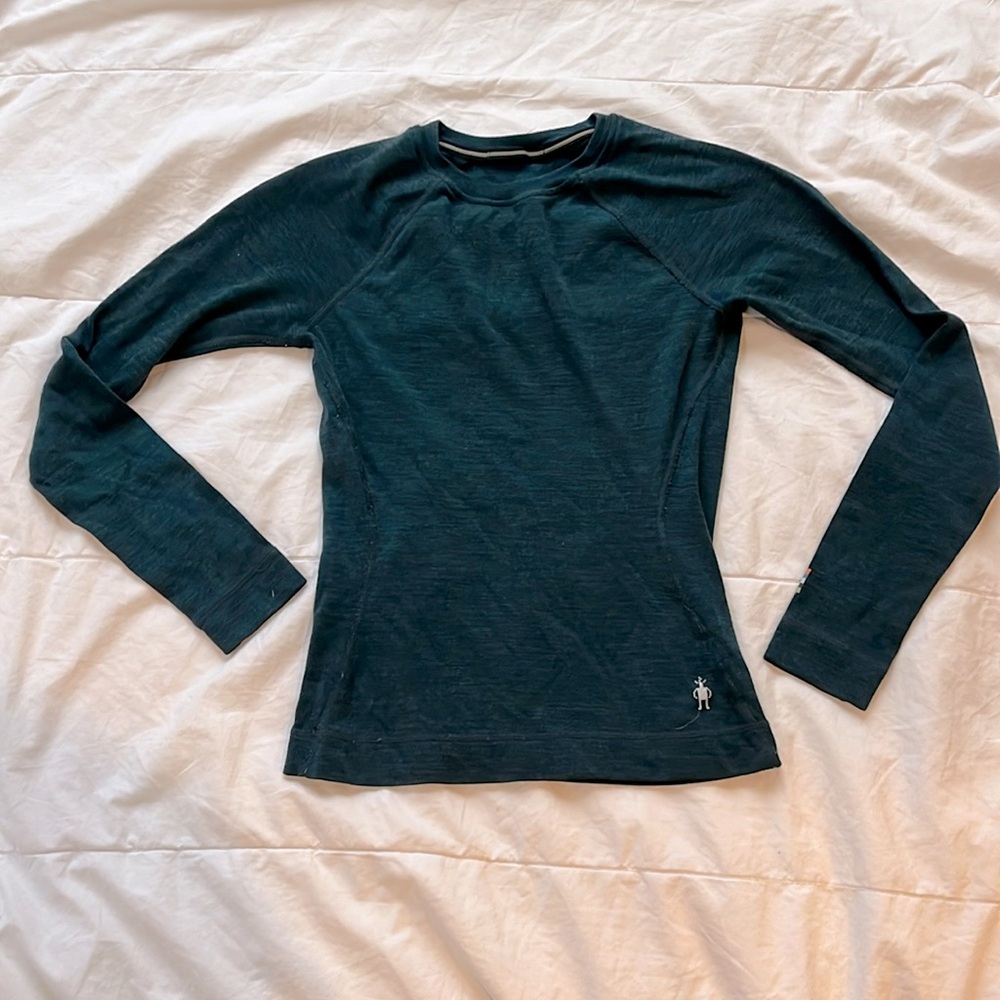 Smartwool base layer medium weight XS green